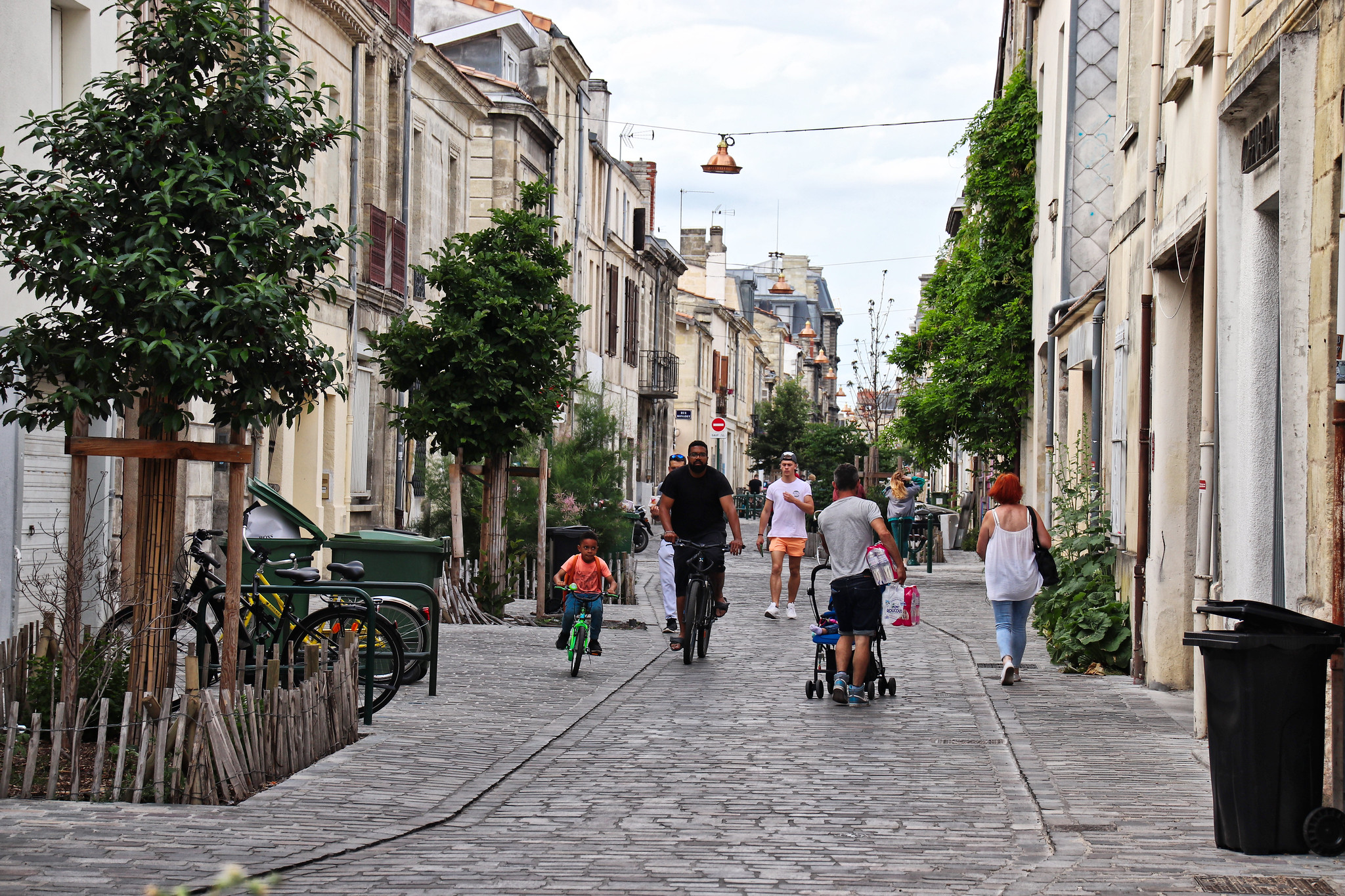 Développer des cœurs de quartier piéton ainsi que des trames piétonnes
